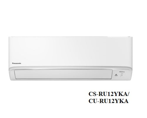 PANASONIC 樂聲 CS-RU12YKA 變頻式 ECO+AI淨冷空調機 (1 1/2 匹)