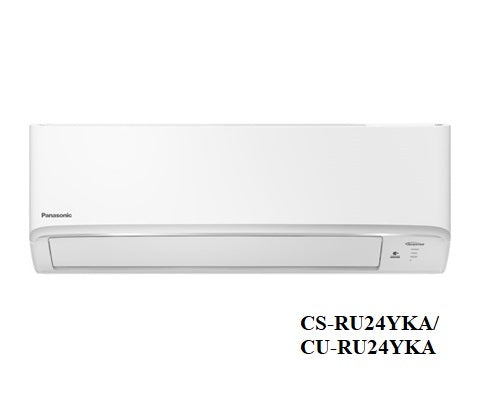 PANASONIC 樂聲 CS-RU24YKA 變頻式 ECO+AI 淨冷空調機 (2 1/2 匹)