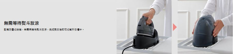Panasonic 樂聲 NI-WL55 陶瓷塗層底板無線蒸氣熨斗 (2000瓦特)