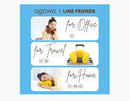 OGAWA OG-2612 Line Friends U型按摩頸枕