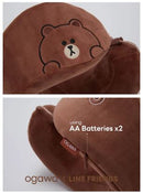 OGAWA OG-2612 Line Friends U型按摩頸枕