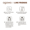OGAWA OL-0367 Line Friends 頭部按摩爪 棕色熊大