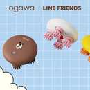 OGAWA OL-0367 Line Friends 頭部按摩爪 棕色熊大
