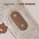 OGAWA OL-0841 Line Friends 肩頸按摩器 棕色