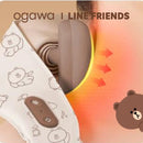OGAWA OL-0841 Line Friends 肩頸按摩器 棕色