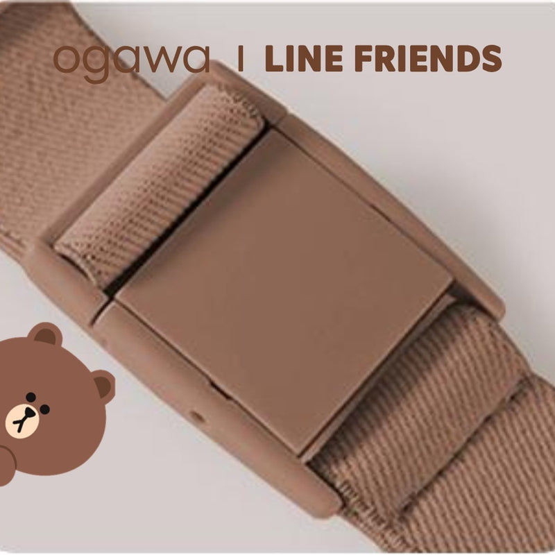 OGAWA OL-0841 Line Friends 肩頸按摩器 棕色