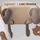 OGAWA OL-0841 Line Friends 肩頸按摩器 棕色