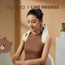 OGAWA OL-0841 Line Friends 肩頸按摩器 棕色