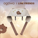 OGAWA OL-0841 Line Friends 肩頸按摩器 棕色