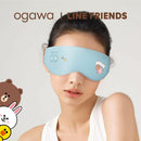 OGAWA OY-0502 Line Friends 噴霧熱敷按摩眼罩 藍色熊大