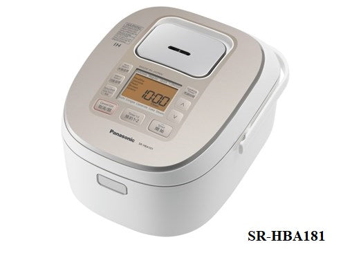 PANASONIC 樂聲 SR-HBA181 IH磁應金鑽西施電飯煲 (1.8公升)